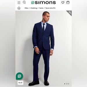Navy Blazer from Simons
